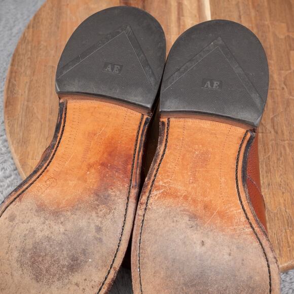 Allen Edmonds "RANDOLPH" Men's Slip-On Penny Loafers 10 D Brown USA 4829 - Picture 9 of 9